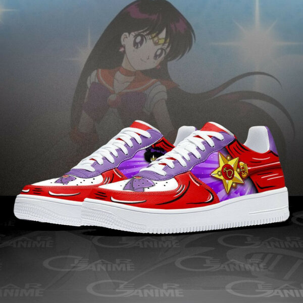 Sailor Mars Air Shoes Custom Anime Sailor Sneakers 3
