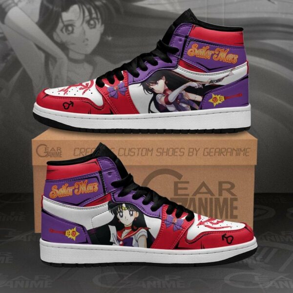Sailor Mars Shoes Sailor Anime Sneakers MN11 1