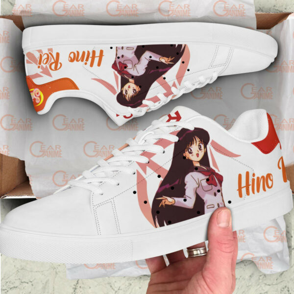 Sailor Mars Skate Shoes Custom Sailor Anime Sneakers 2