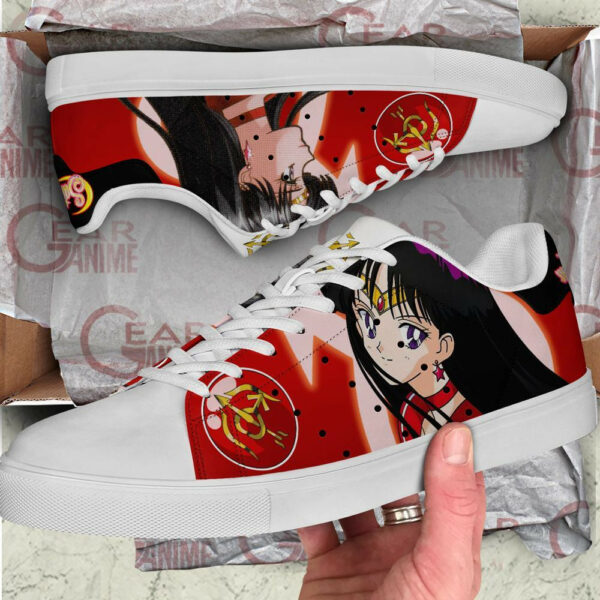 Sailor Mars Skate Shoes Sailor Anime Custom Sneakers SK10 2