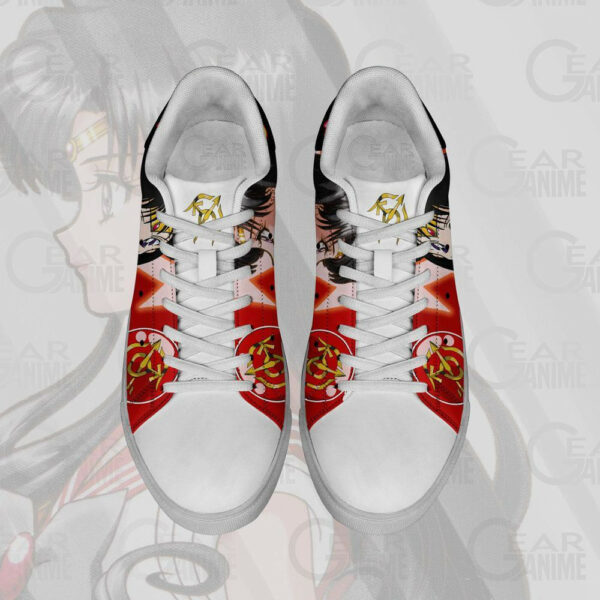 Sailor Mars Skate Shoes Sailor Anime Custom Sneakers SK10 4