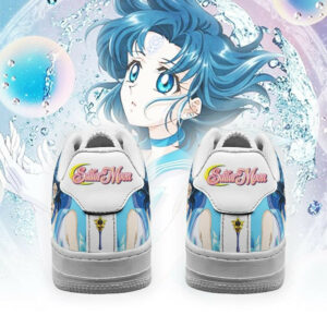 Sailor Mercury Air Shoes Custom Anime Sailor Moon Sneakers 5