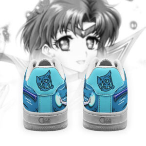 Sailor Mercury Air Shoes Custom Anime Sailor Sneakers 6