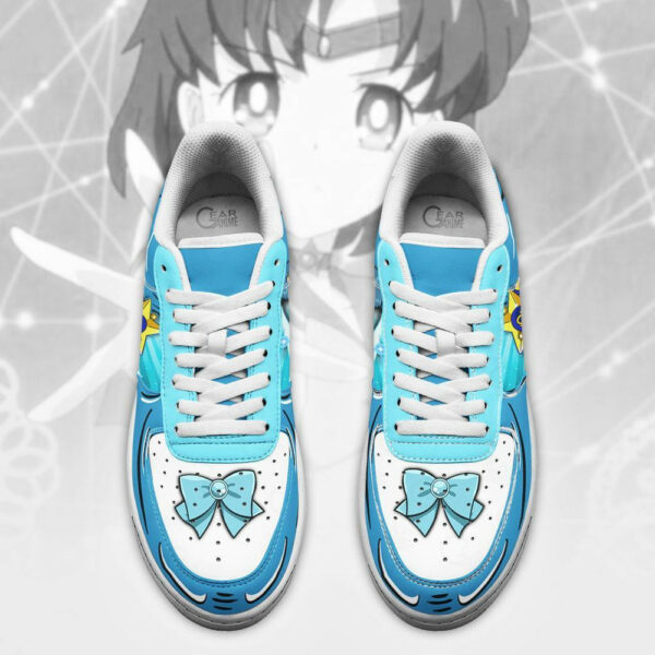 Sailor Mercury Air Shoes Custom Anime Sailor Sneakers 4