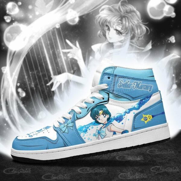 Sailor Mercury Shoes Sailor Anime Sneakers MN11 3