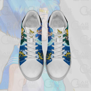 Sailor Mercury Skate Shoes Sailor Anime Custom Sneakers SK10 7