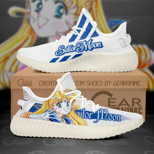 Sailor Moon Shoes Green Custom Anime Sneakers SA10 1