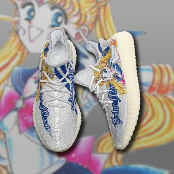 Sailor Moon Shoes Green Custom Anime Sneakers SA10 2