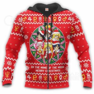Sailor Moon Ugly Christmas Sweater Anime XS12 Idea 11