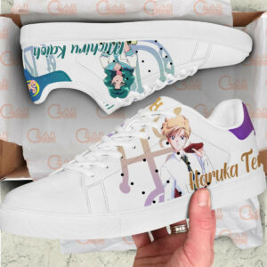 Sailor Neptune And Sailor Uranus Skate Shoes Custom Sailor Anime Sneakers 5