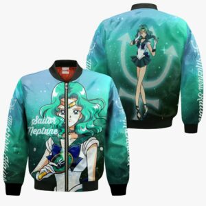 Sailor Neptune Michiru Kaioh Hoodie Sailor Moon Anime Merch Clothes 9