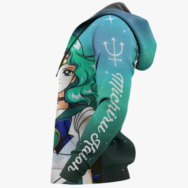 Sailor Neptune Michiru Kaioh Hoodie Sailor Moon Anime Merch Clothes 6