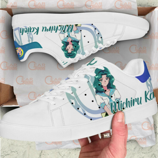 Sailor Neptune Skate Shoes Custom Sailor Anime Sneakers 2