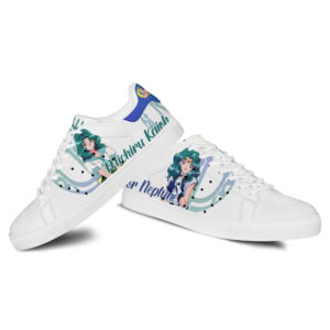 Sailor Neptune Skate Shoes Custom Sailor Anime Sneakers 6