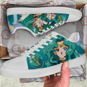 Sailor Neptune Skate Shoes Sailor Anime Custom Sneakers SK10 5