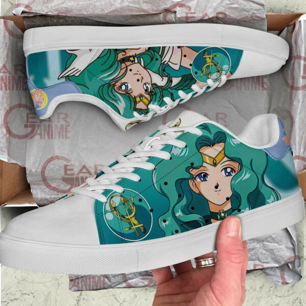 Sailor Neptune Skate Shoes Sailor Anime Custom Sneakers SK10 2