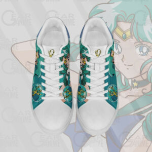 Sailor Neptune Skate Shoes Sailor Anime Custom Sneakers SK10 7