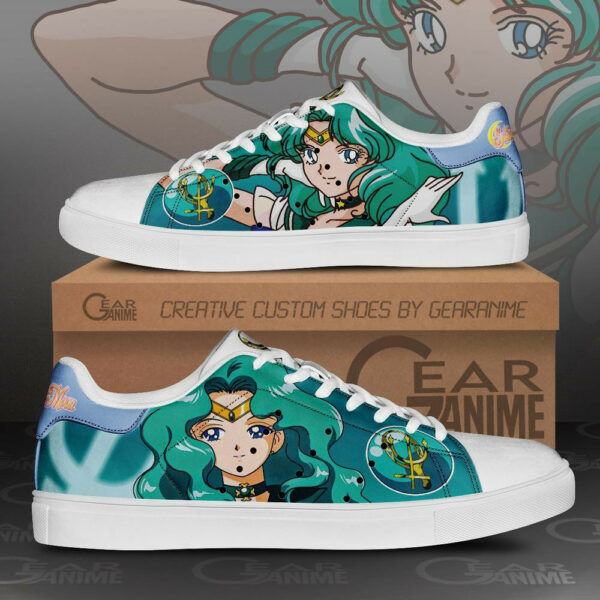 Sailor Neptune Skate Shoes Sailor Anime Custom Sneakers SK10 1
