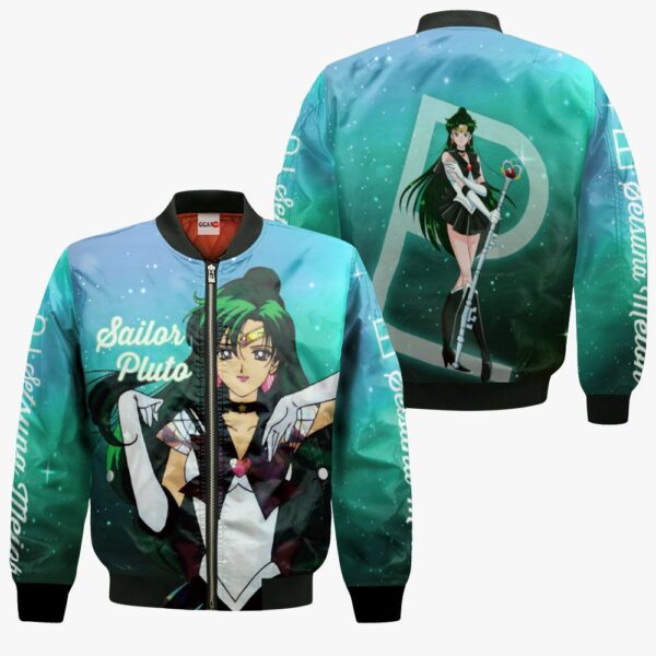 Sailor Pluto Setsuna Meioh Hoodie Sailor Moon Anime Merch Clothes 4