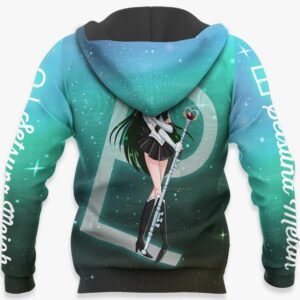 Sailor Pluto Setsuna Meioh Hoodie Sailor Moon Anime Merch Clothes 10