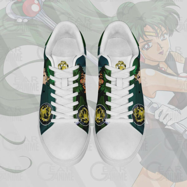 Sailor Pluto Skate Shoes Sailor Moon Anime Custom Sneakers SK10 4