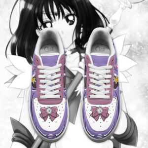 Sailor Saturn Air Shoes Custom Sailor Anime Sneakers 6