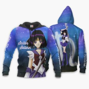 Sailor Saturn Hotaru Tomoe Hoodie Sailor Moon Anime Merch Clothes 8