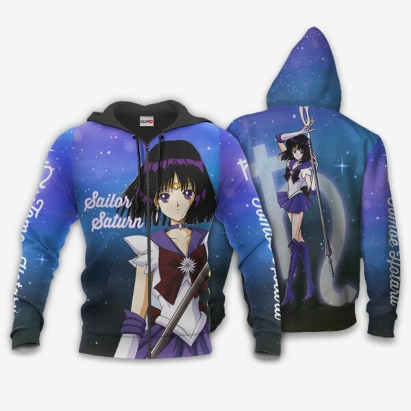 Sailor Saturn Hotaru Tomoe Hoodie Sailor Moon Anime Merch Clothes 1