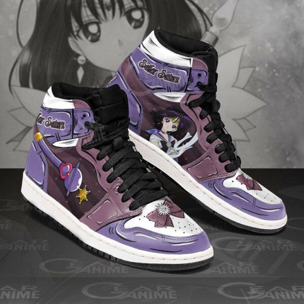 Sailor Saturn Shoes Custom Sailor Anime Sneakers 2