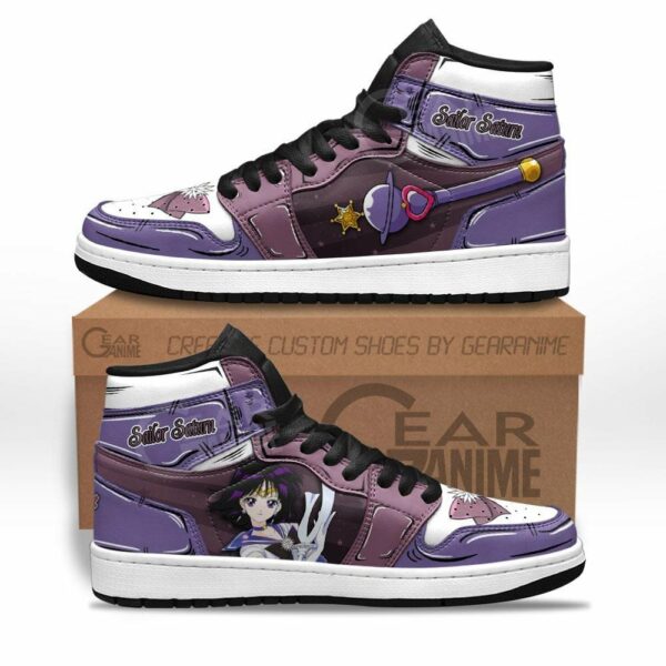 Sailor Saturn Shoes Custom Sailor Anime Sneakers 1