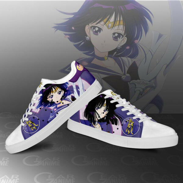 Sailor Saturn Skate Shoes Sailor Anime Custom Sneakers SK10 3