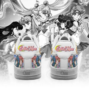 Sailor Team Sneakers Custom Sailor Anime Shoes PT10 6