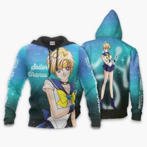 Sailor Uranus Haruka Tenoh Hoodie Sailor Moon Anime Merch Clothes 8