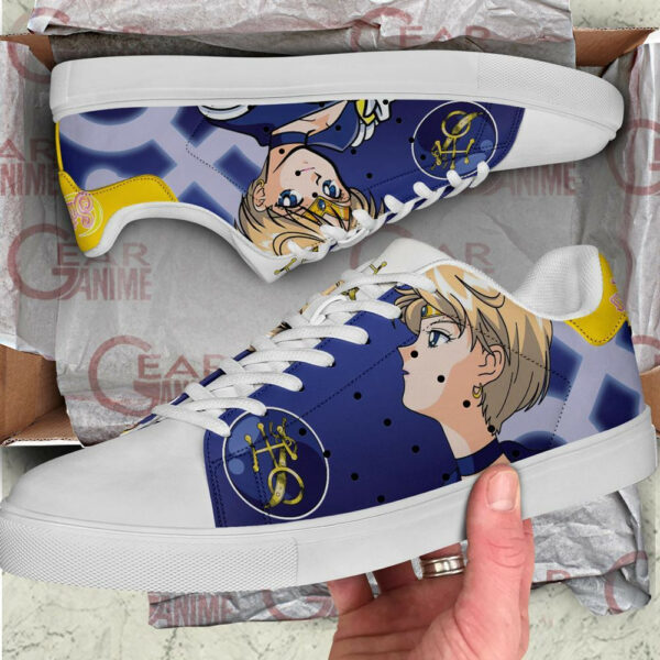 Sailor Uranus Skate Shoes Sailor Moon Anime Custom Sneakers SK10 2