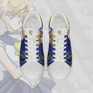 Sailor Uranus Skate Shoes Sailor Moon Anime Custom Sneakers SK10 7