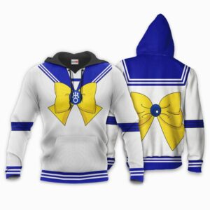 Sailor Uranus Uniform Shirt Sailor Moon Anime Hoodie Jacket 8