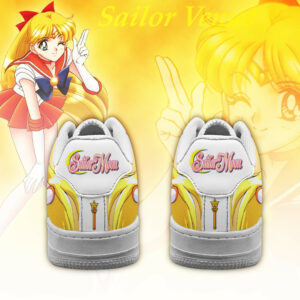 Sailor Venus Air Shoes Custom Anime Sailor Moon Sneakers PT04 5