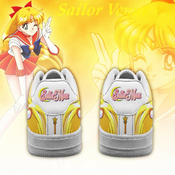 Sailor Venus Air Shoes Custom Anime Sailor Moon Sneakers PT04 3