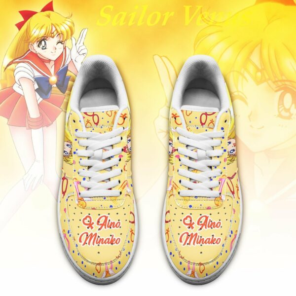 Sailor Venus Air Shoes Custom Anime Sailor Moon Sneakers PT04 2