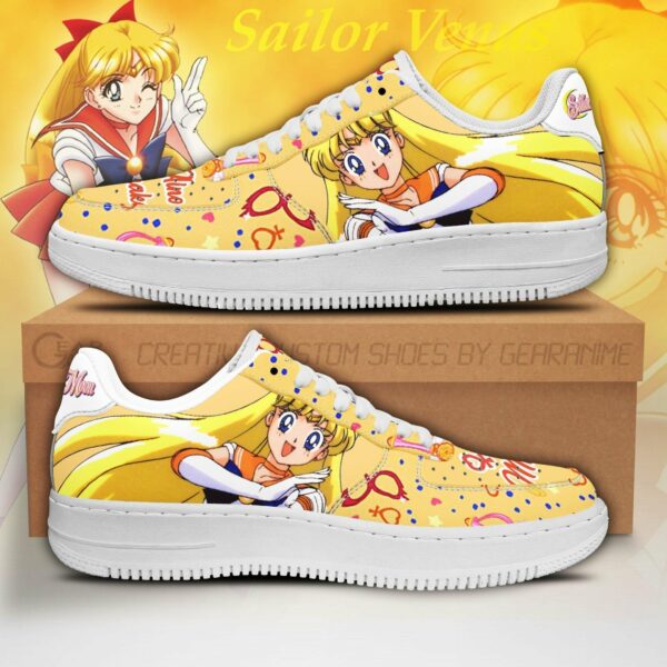 Sailor Venus Air Shoes Custom Anime Sailor Moon Sneakers PT04 1