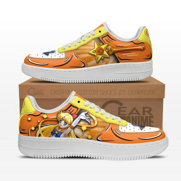 Sailor Venus Air Shoes Custom Sailor Anime Sneakers 1