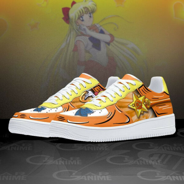 Sailor Venus Air Shoes Custom Sailor Anime Sneakers 2