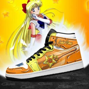 Sailor Venus Shoes Custom Sailor Anime Sneakers 6