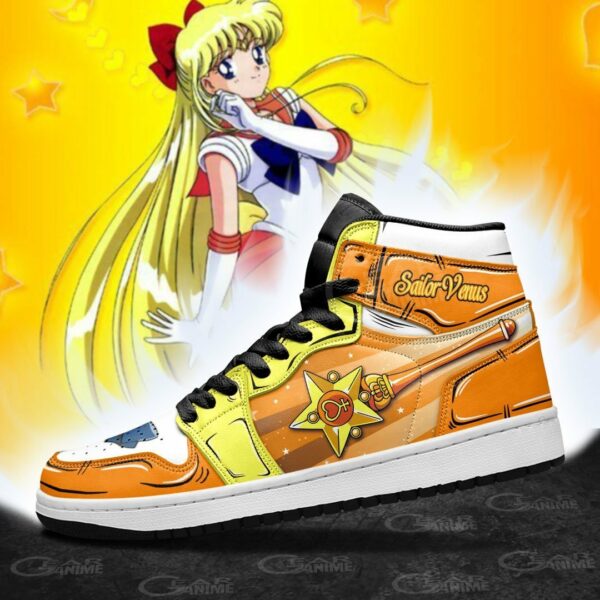 Sailor Venus Shoes Custom Sailor Anime Sneakers 3