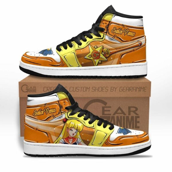 Sailor Venus Shoes Custom Sailor Anime Sneakers 1