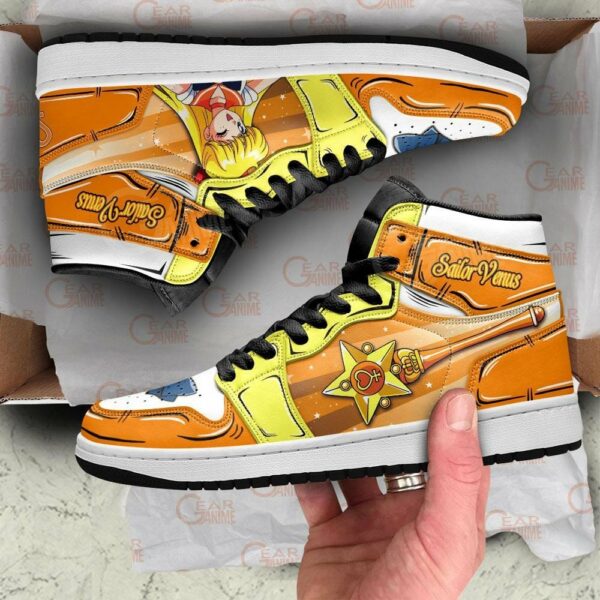 Sailor Venus Shoes Custom Sailor Anime Sneakers 4