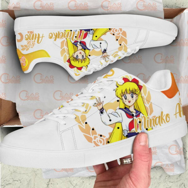Sailor Venus Skate Shoes Custom Sailor Anime Sneakers 2