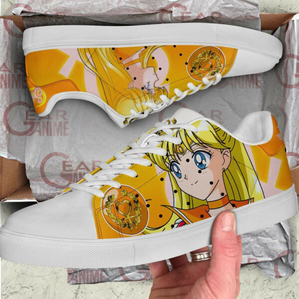 Sailor Venus Skate Shoes Sailor Anime Custom Sneakers SK10 2