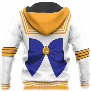Sailor Venus Uniform Hoodie Shirt Sailor Moon Anime Zip Jacket 10