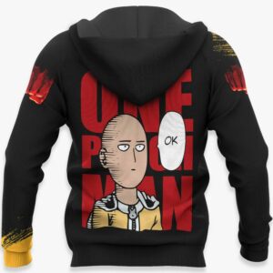 Saitama Hoodie Funny and Cool OPM Anime Merch Clothes 10